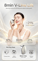 Pocket Microcurrent Beauty Tool, Morning V-Line Lifting & Evening SPA Relax Skin Care Instrument