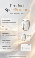 Pocket Microcurrent Beauty Tool, Morning V-Line Lifting & Evening SPA Relax Skin Care Instrument