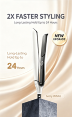 Multi-functional Hair Styling Tool, Unisex Hair Straightener Curler for Bangs & Waves