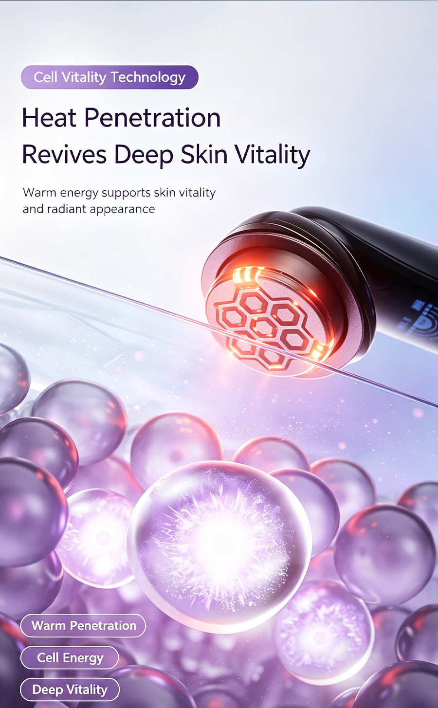Multi-Mode RF Facial Beauty Device | Lifting Firming Anti-Aging Skin Care Machine for Home Use